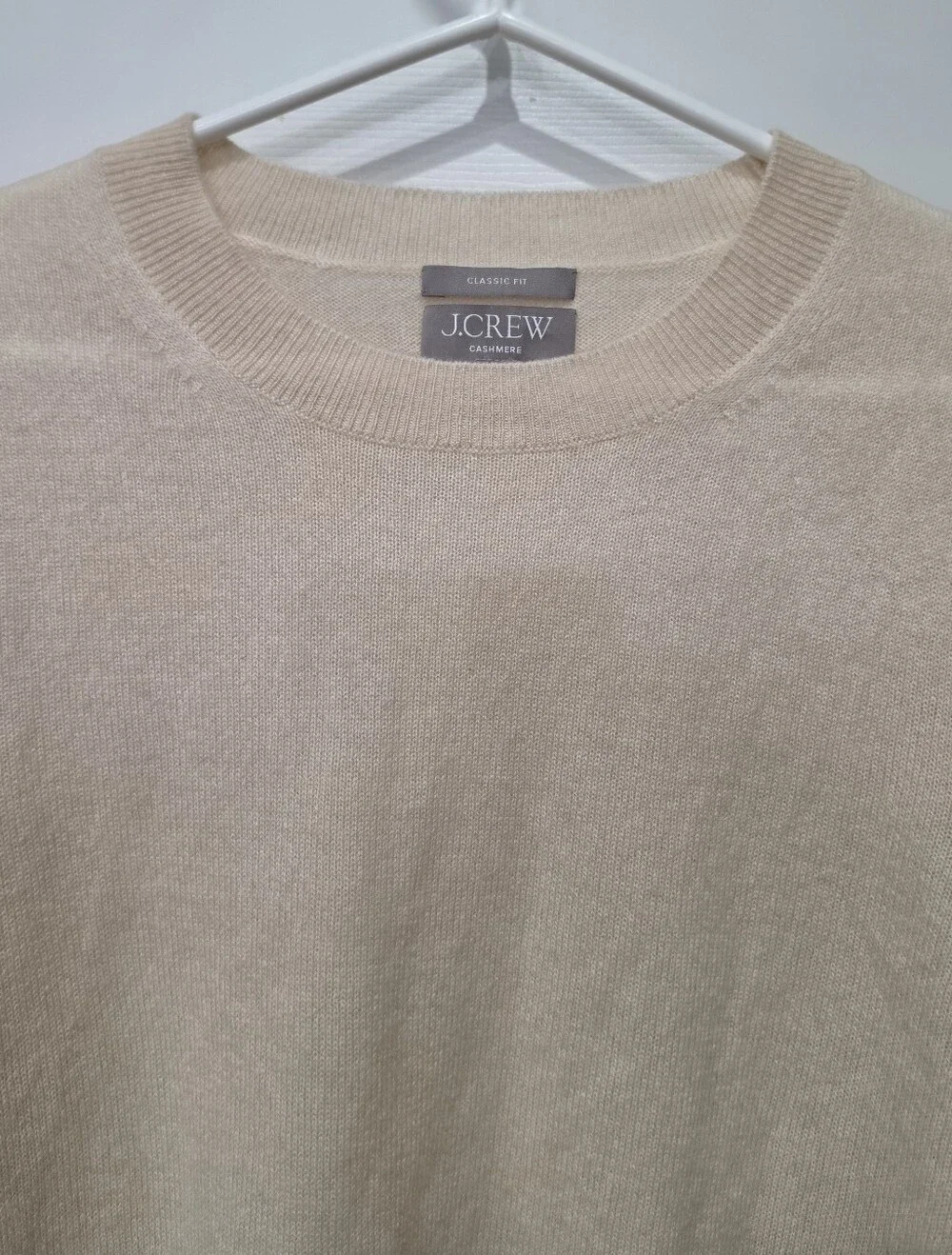 J.Crew Cashmere classic-fit crewneck sweater Size Medium